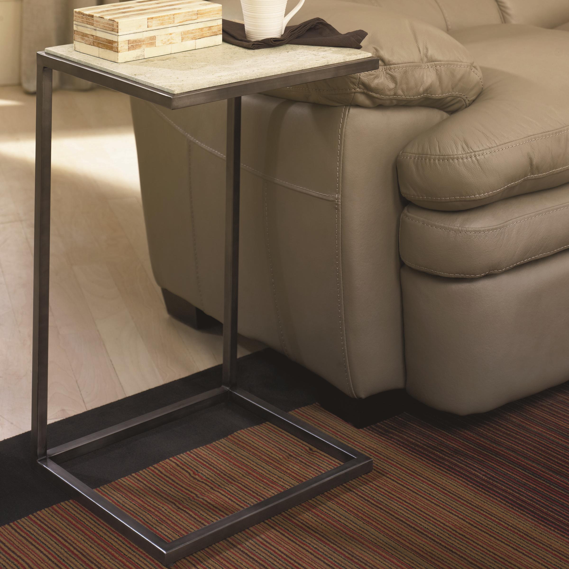 Hammary Modern Basics Rectangular Accent Table with Bronze Finish